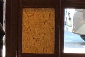 Costa in Dover was broken into. Pic: David Wright