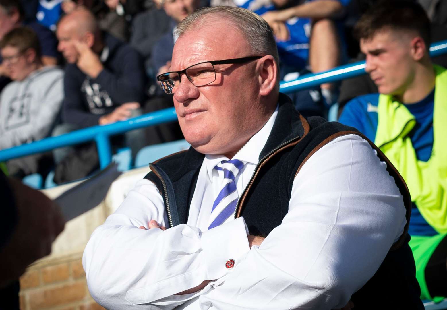 Gillingham manager Steve Evans. Picture: Ady Kerry