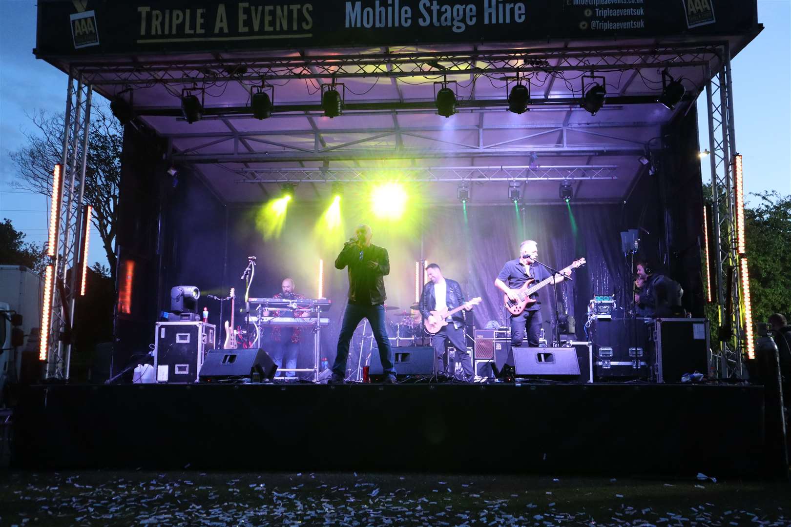 Ed Austin of Marylebone Jelly at Sittingbourne's Party in the Park