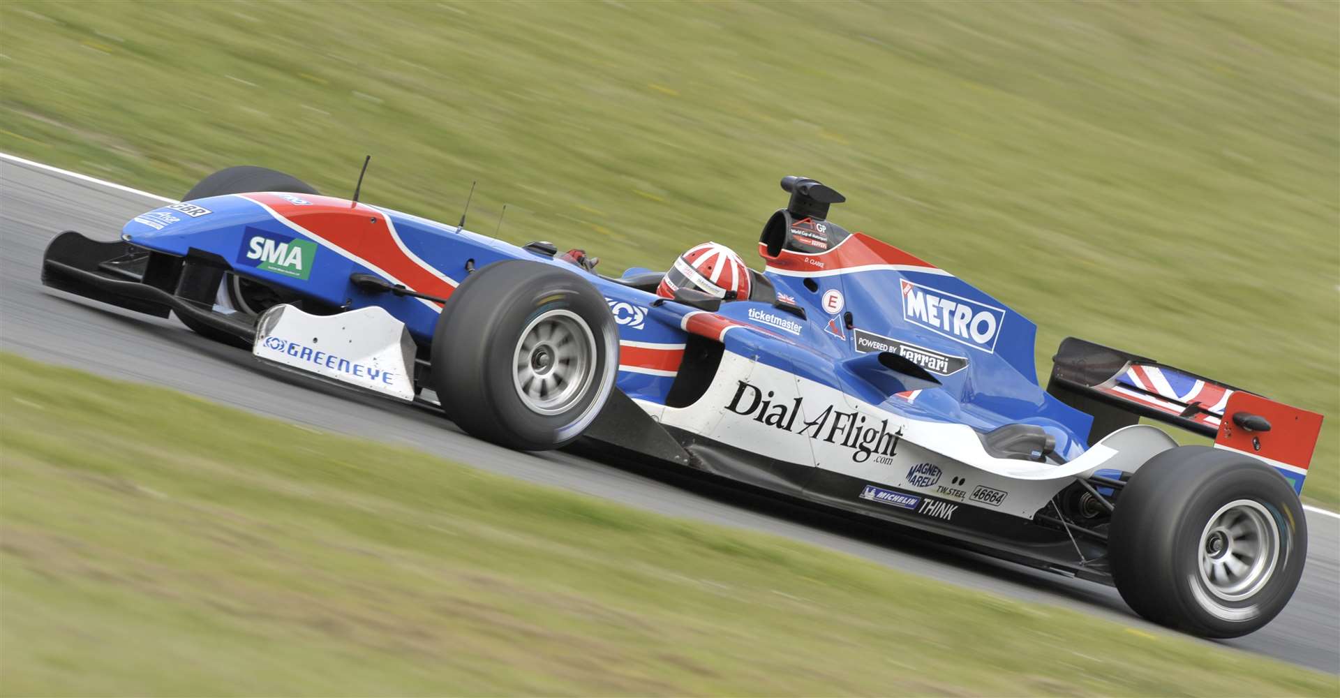 Team GB's Dan Clarke managed 13th in the sprint race and seventh in the feature race during the final meeting in 2009. Picture: Andy Payton