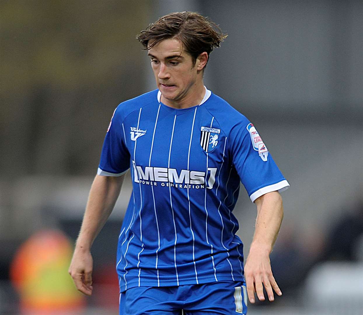 Midfielder Luke Rooney, pictured in his Gillingham days, has signed for the Lilywhites. Picture: Barry Goodwin