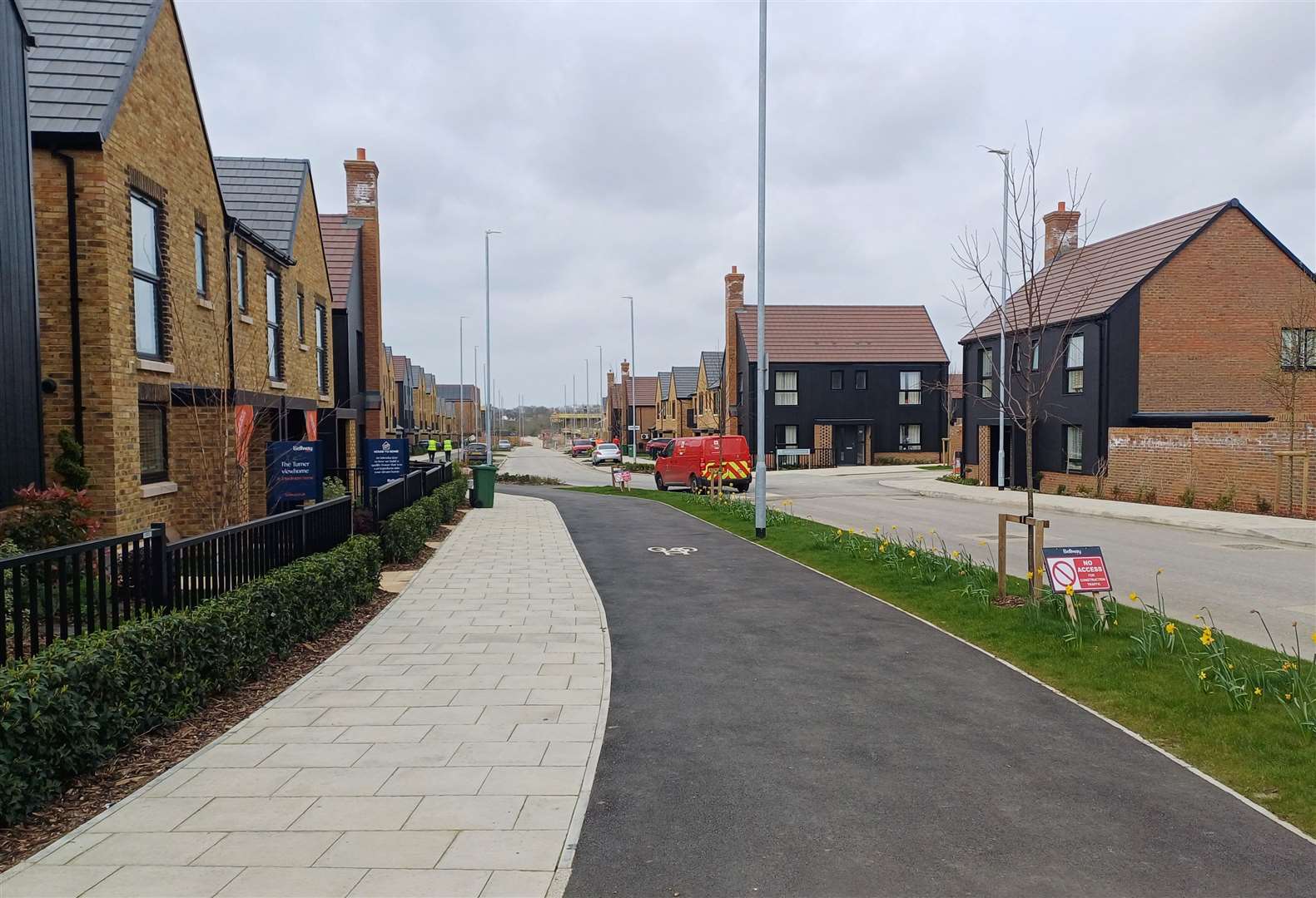 Alkerden Heights development in Swanscombe