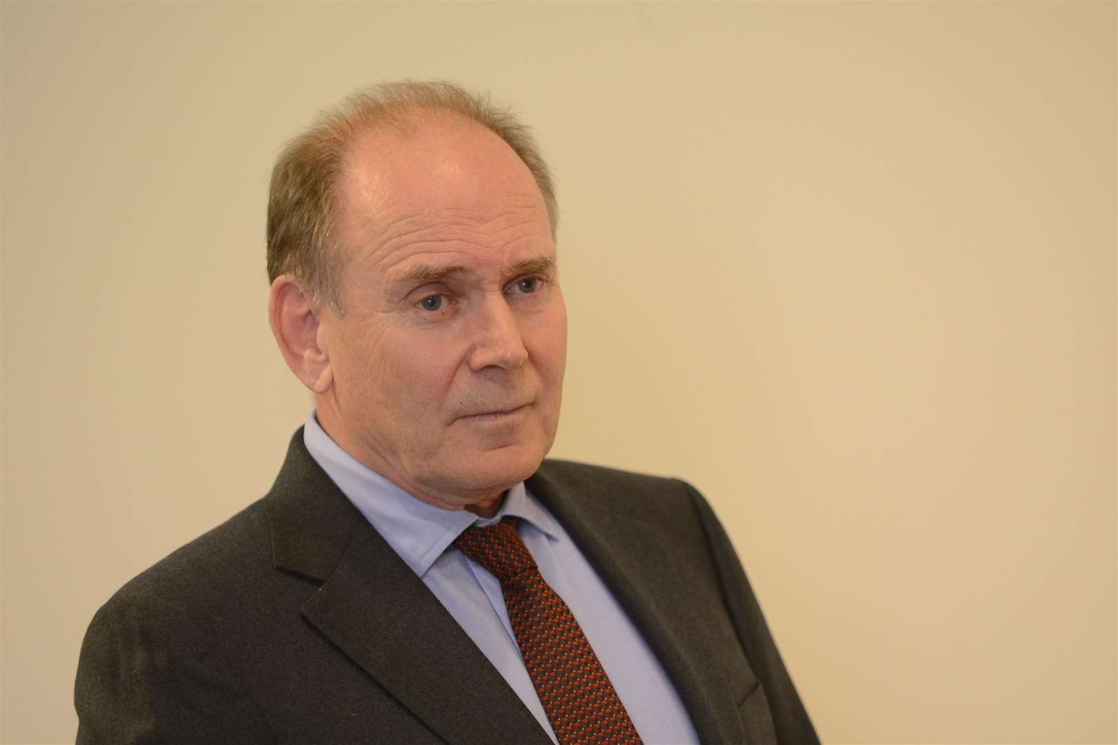 Sir Roger De Haan receiving the Honorary Freeman award Folkestone Town Hall Picture: Gary Browne