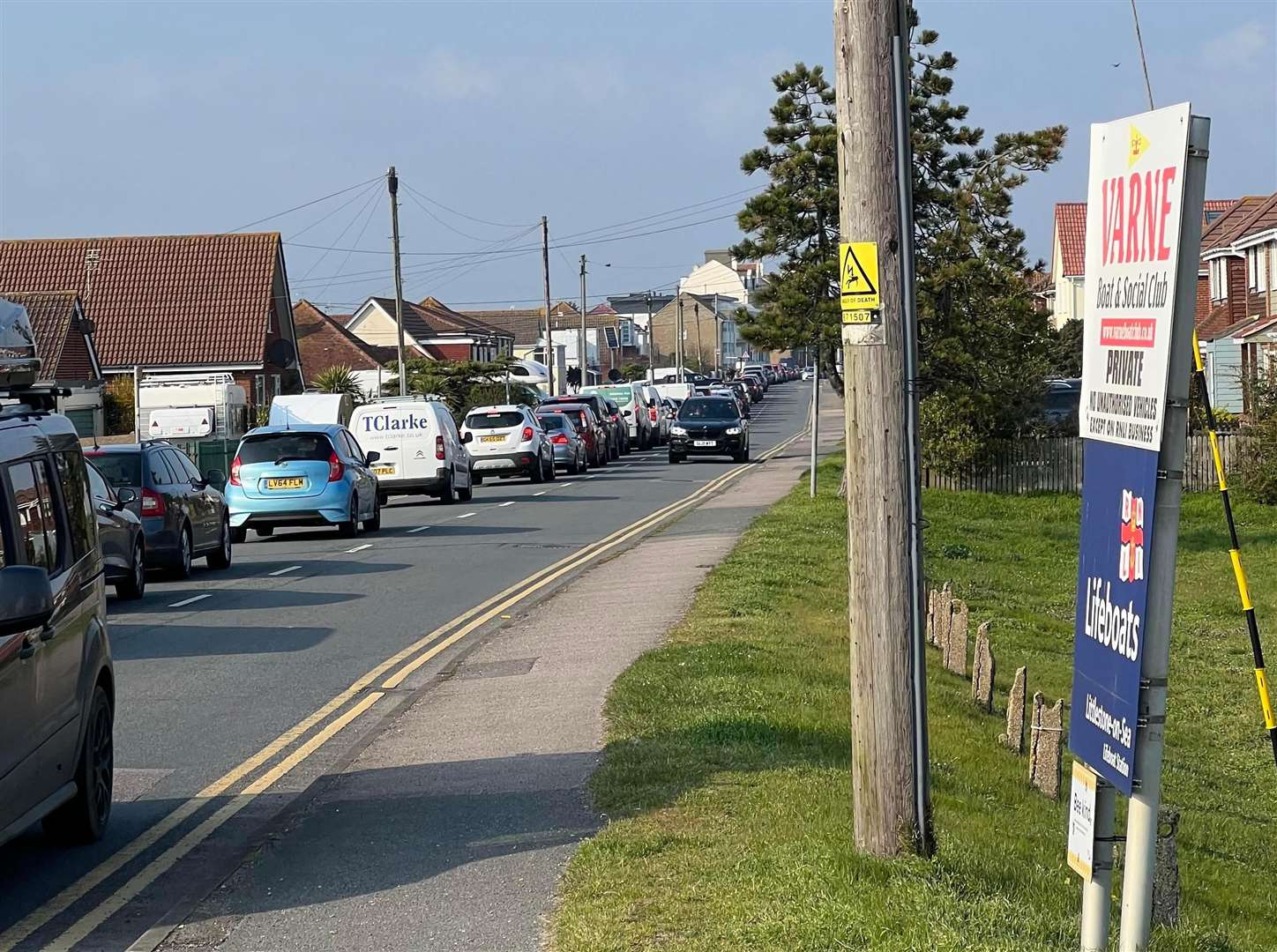 Traffic is queuing while engineers work to fix the problem