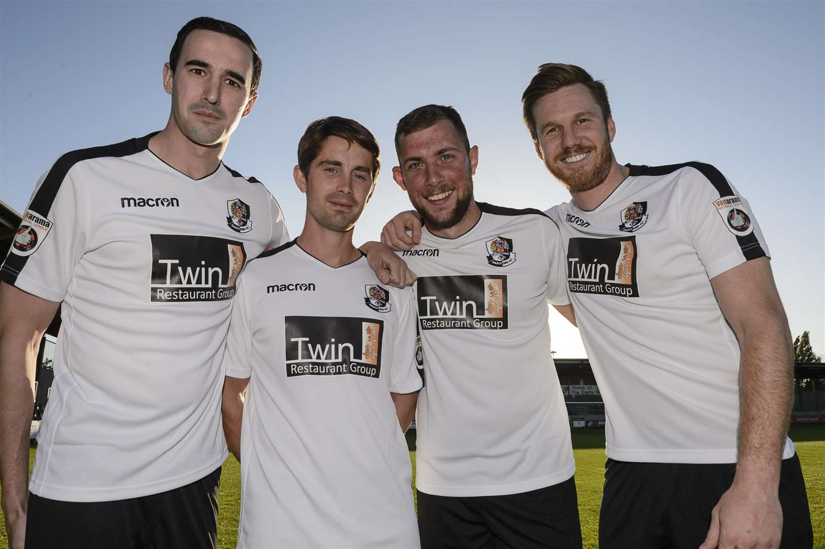 Danny Harris, Lee Noble, Ryan Hayes and Elliot Bradbrook Picture: Andy Payton