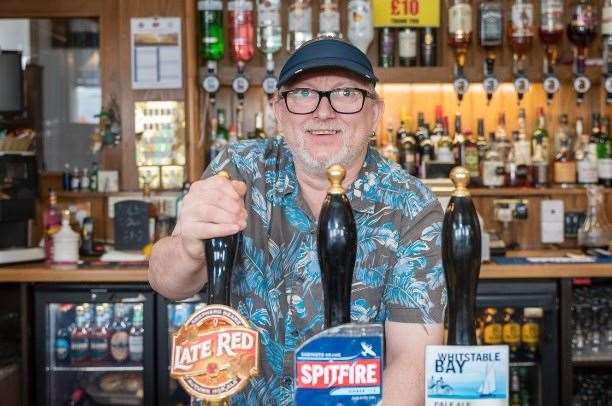 The owner of the Stage Door pub, Paul Lynskey. Picture: Paul Lynskey