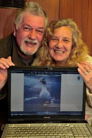 Alan Tidbury and Lin Smithson, of Snowgoose, Minster Drive, Minster