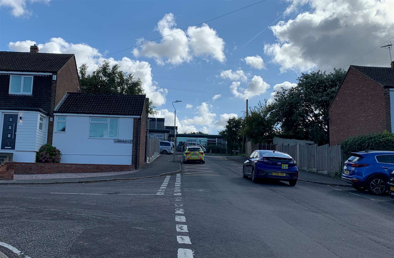 Pupils were sent home from The Orchard School in Canterbury after the incident