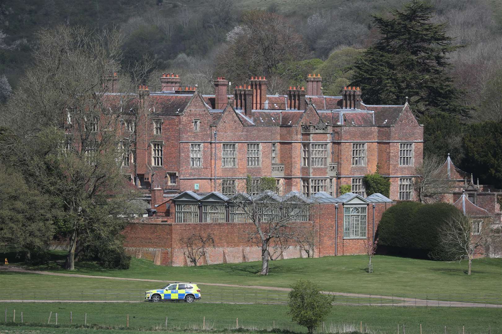 Chequers, in Buckinhamshire, where Prime Minister Boris Johnson is recuperating at the official country retreat of serving prime ministers (Steve Parsons/PA)