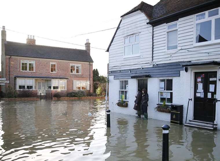 Flood-hit Yalding was among the worst affected