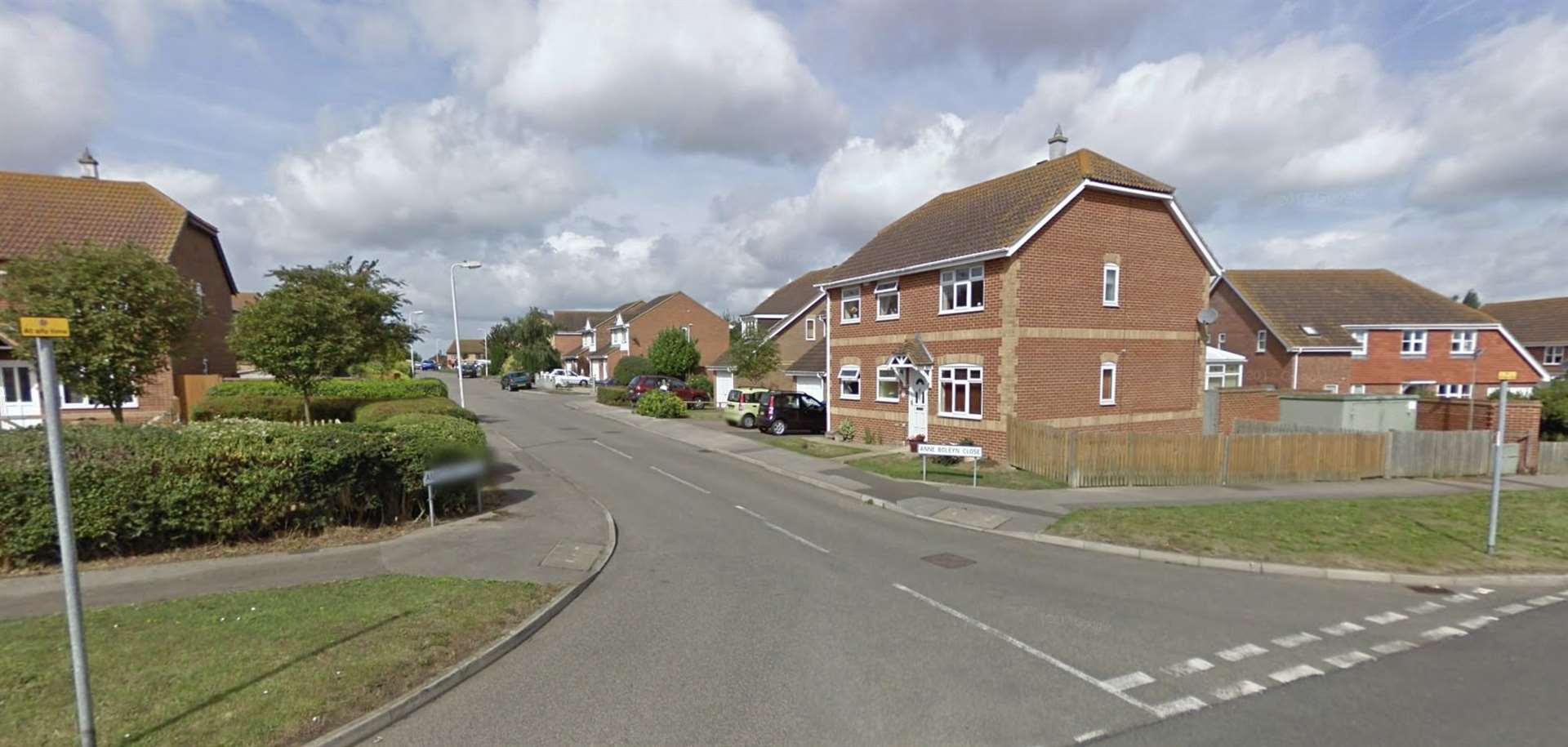 Anne Boleyn Close in Eastchurch. Picture: Google Street View