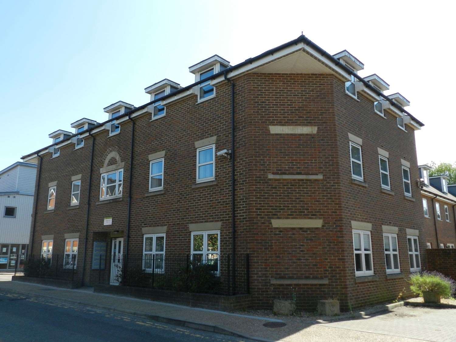 Parham Court flats. which are being converted from student accommodation to new council homes