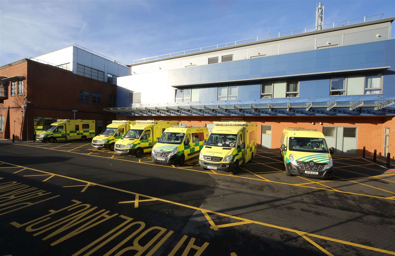 Medway Maritime Hospital in Gillingham