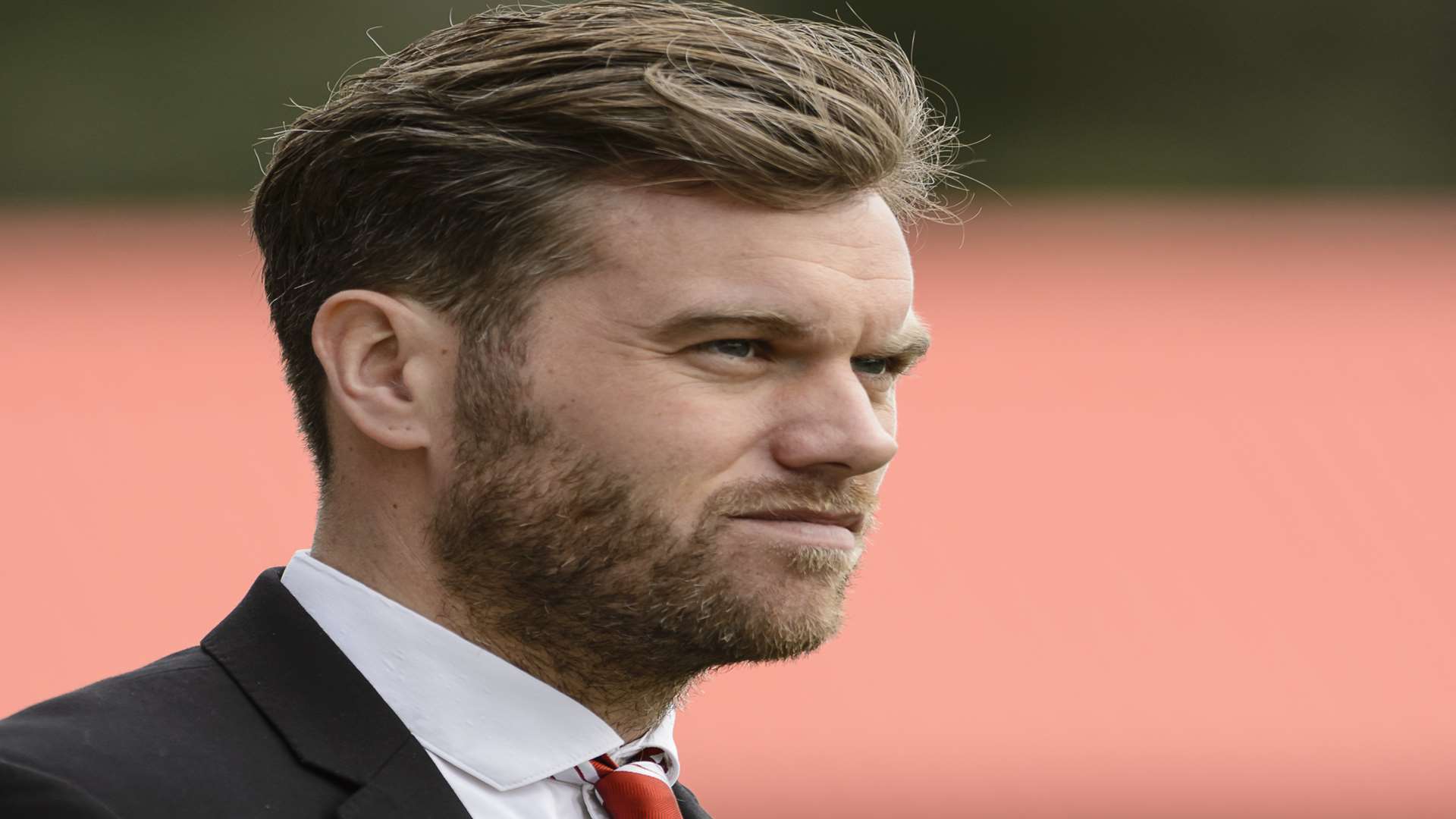 Ebbsfleet manager Daryl McMahon Picture: Andy Payton