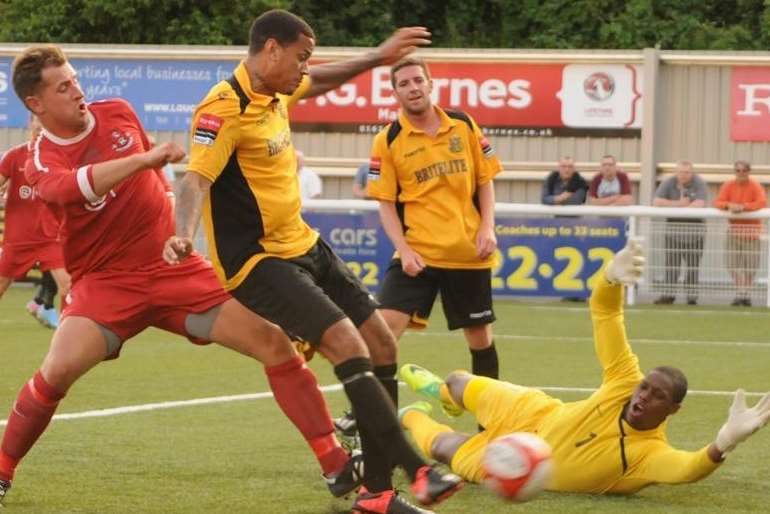 Leon McKenzie gets Maidstone's opener against Tunbridge Wells