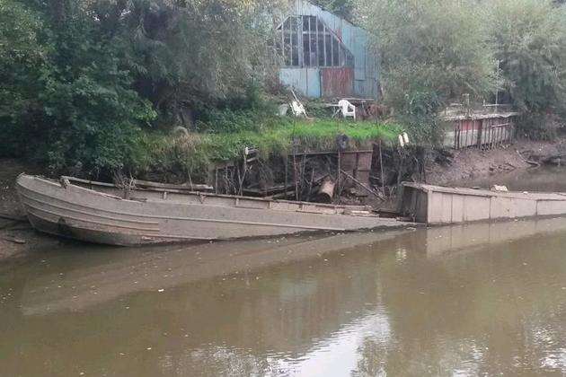 A range of items have been making an appearance in the River Medway as the water is lowered