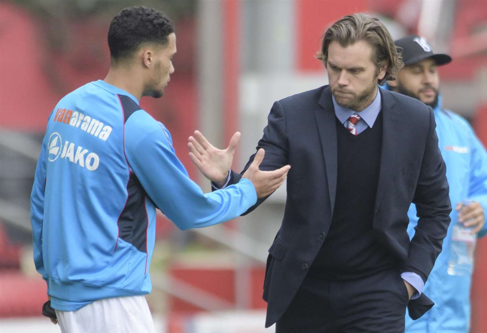 Daryl McMahon has been busy meeting players this week Picture: Andy Payton