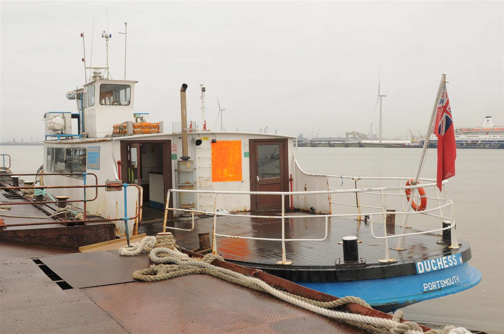 The Duchess M ferry, pictured in 2013