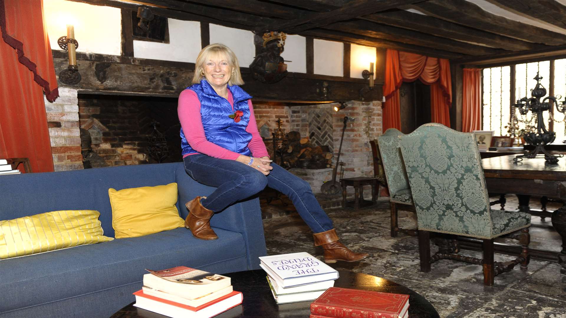 At home in Provender House - Princess Olga Romanoff