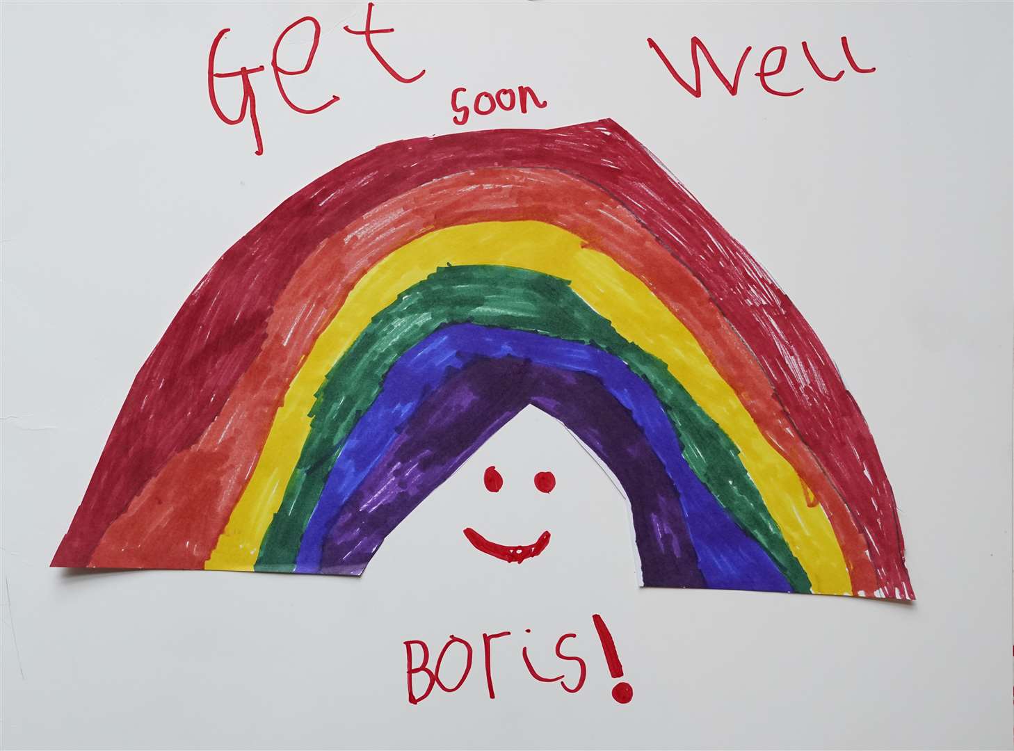 From Thomas, six, from Prestatyn, North Wales (Andrew Parsons/10 Downing Street/Crown Copyright)