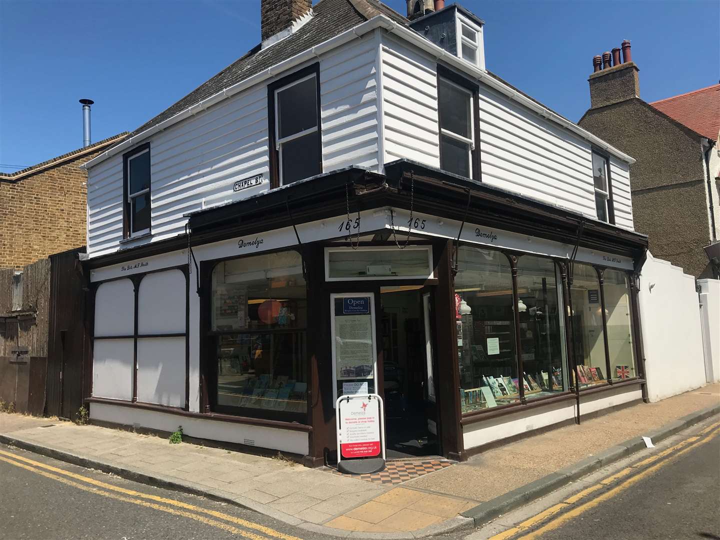 The Demelza Bookshop in Mortimer Street, Herne Bay