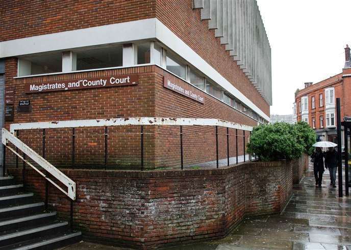 Kaine Morley appeared at Margate Magistrates' Court