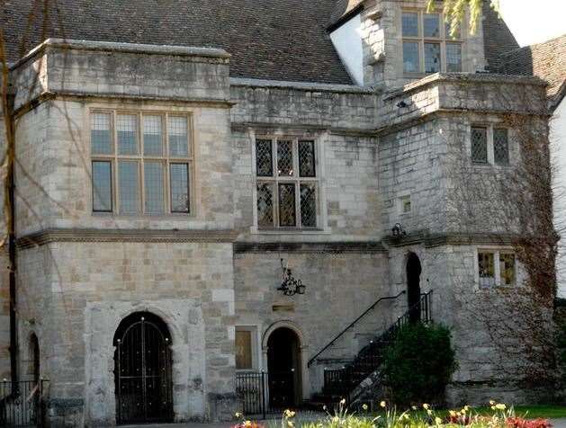 The inquest was held at Archbishop's Palace, Maidstone