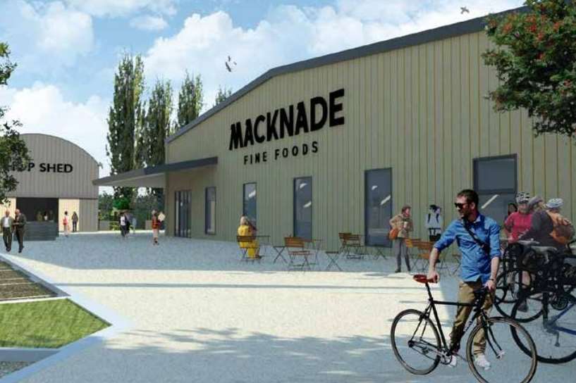 Part of the new development at Macknade.