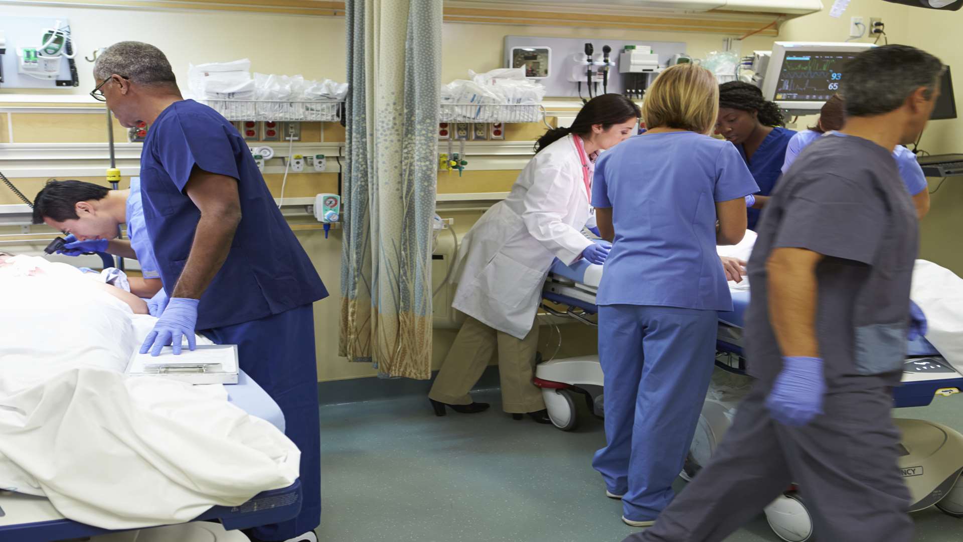 East Kent has the worst record in England for waiting times in A&E. Image: Thinkstock