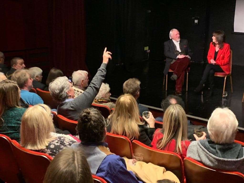 Fans in Sittingbourne gathered at The Avenue Theatre to see Vicki Michelle speak about her EastEnders debut. Picture: Kevin Ralph/Room27