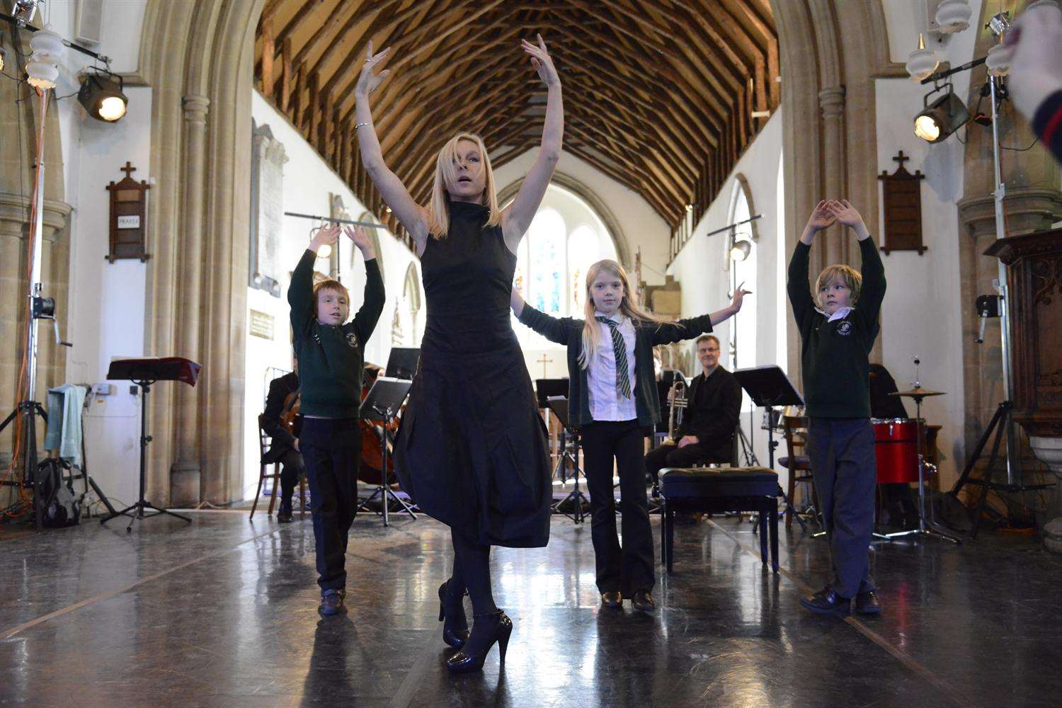 A performance of the Soldier's Tale at last year's event