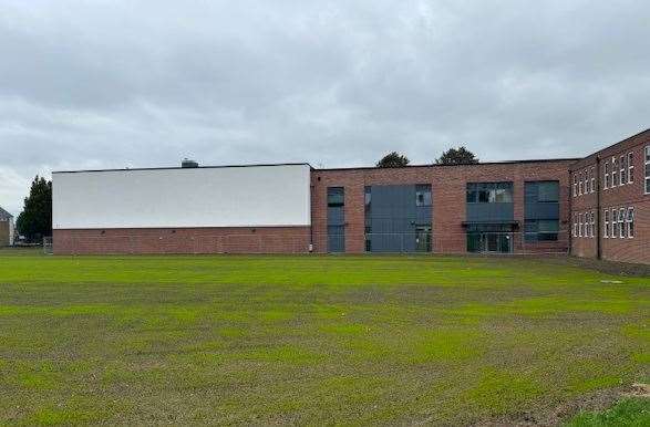 A new teaching block has been unveiled at Borden Grammar School in Sittingbourne. Picture: Sophie Dixon