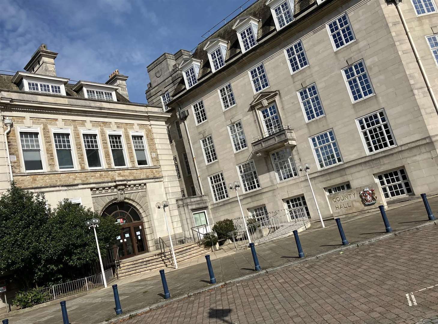 County Hall, Maidstone. Stock image