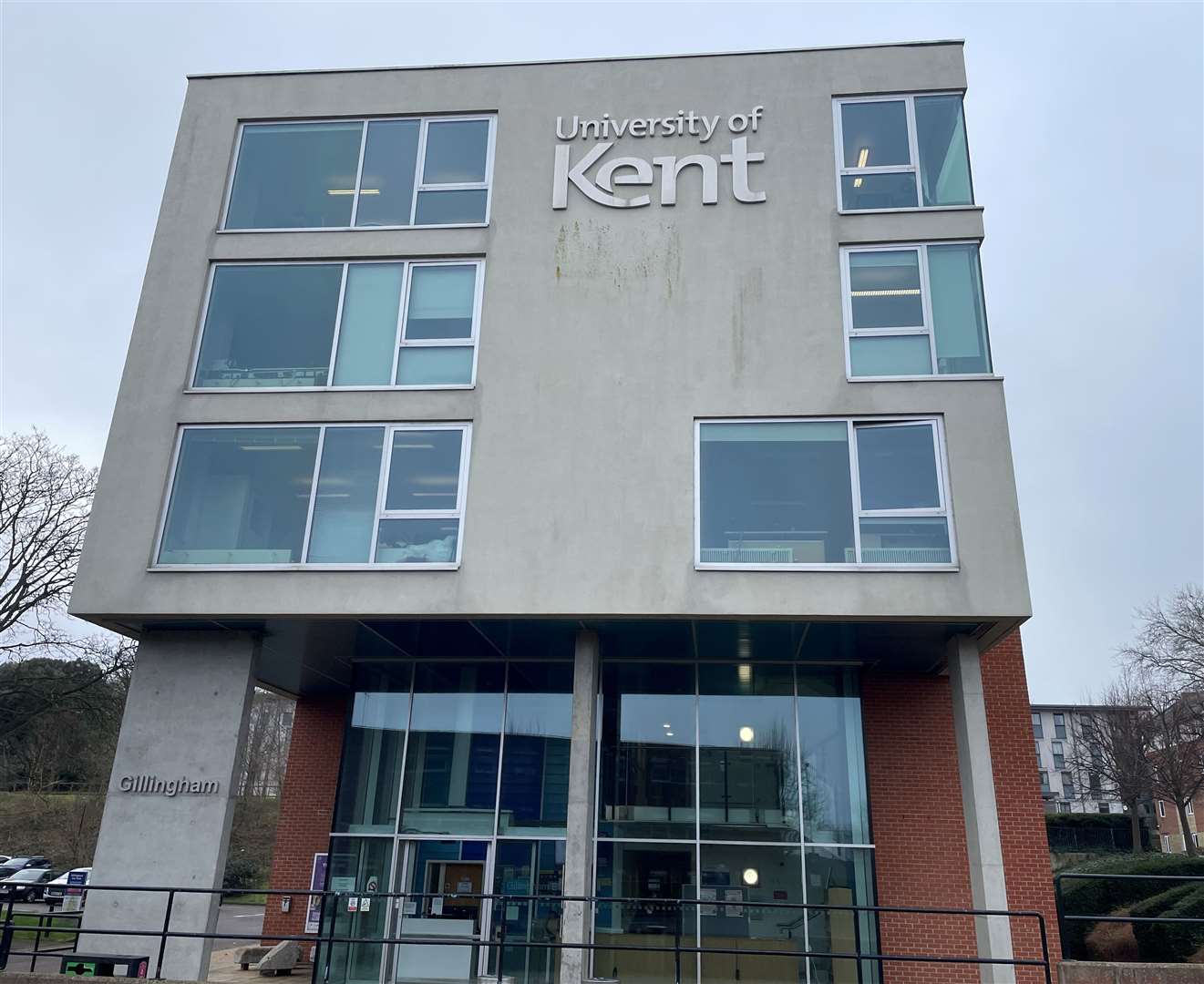 Gillingham Building at the University of Kent, in Chatham. Stock picture