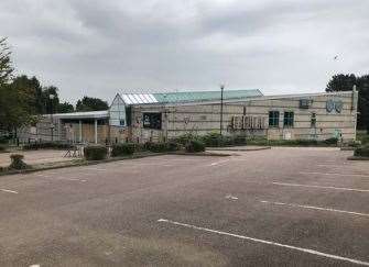 The old Splashes Leisure Centre at Rainham