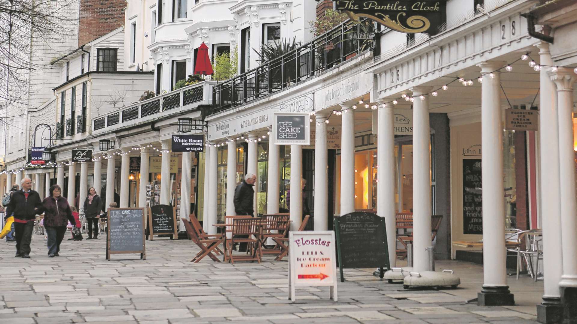 The Pantiles in Tunbridge Wells. Picture: Matthew Walker