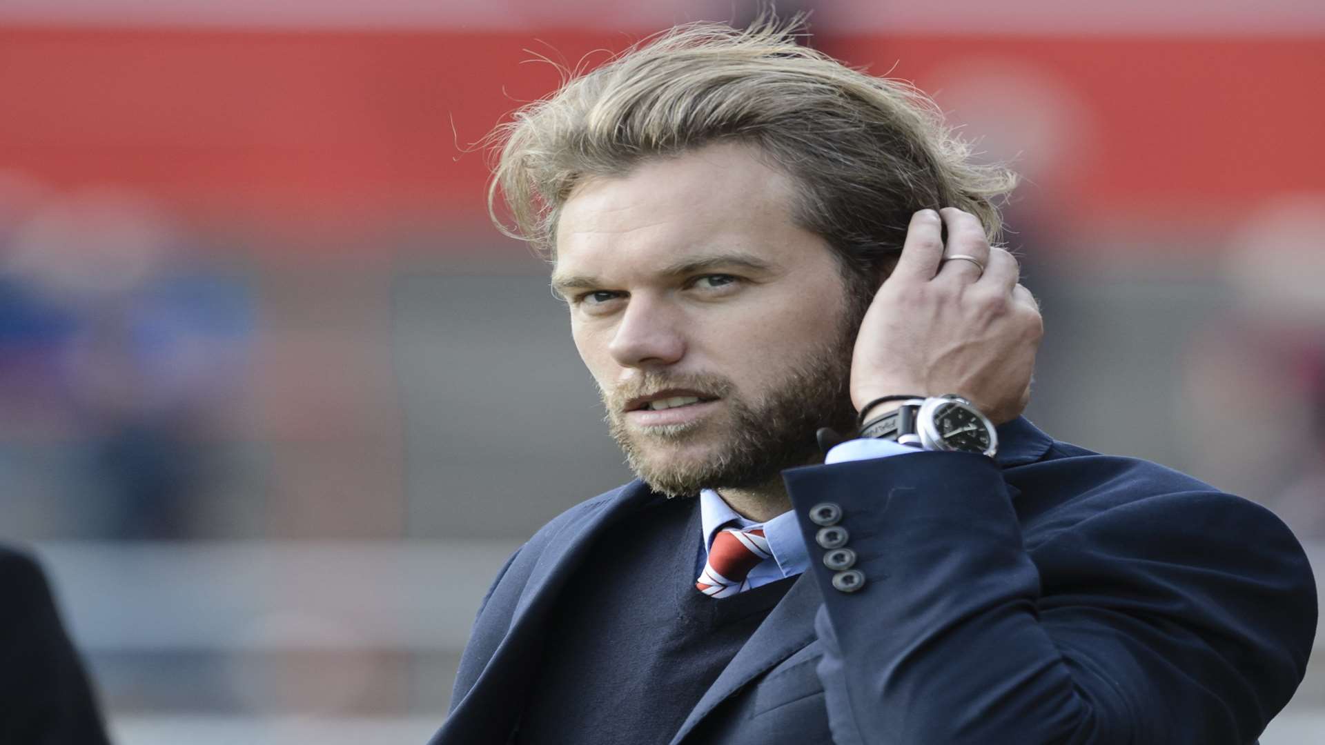 Ebbsfleet boss Daryl McMahon Picture: Andy Payton