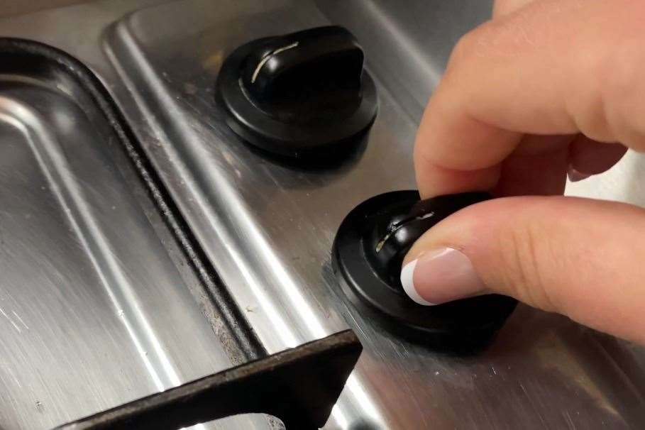 As part of Sarah's lock up routine she must check the hobs in the kitchen