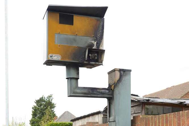 Speed camera on Dartford Road, Dartford