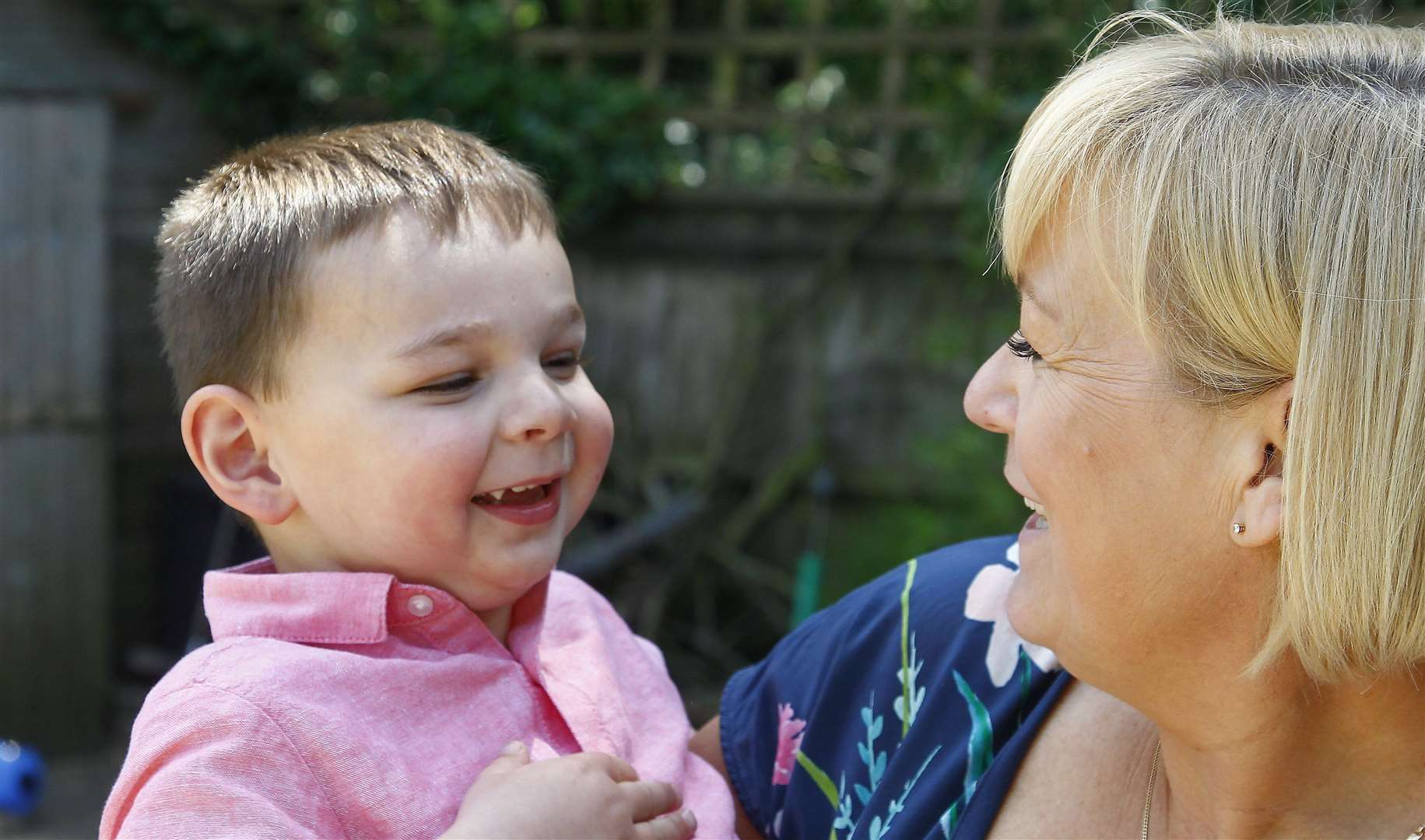 Tony and mum Paula Hudgell at home in Victoria Drive, Kings Hill...Picture: Sean Aidan..... (5819438)