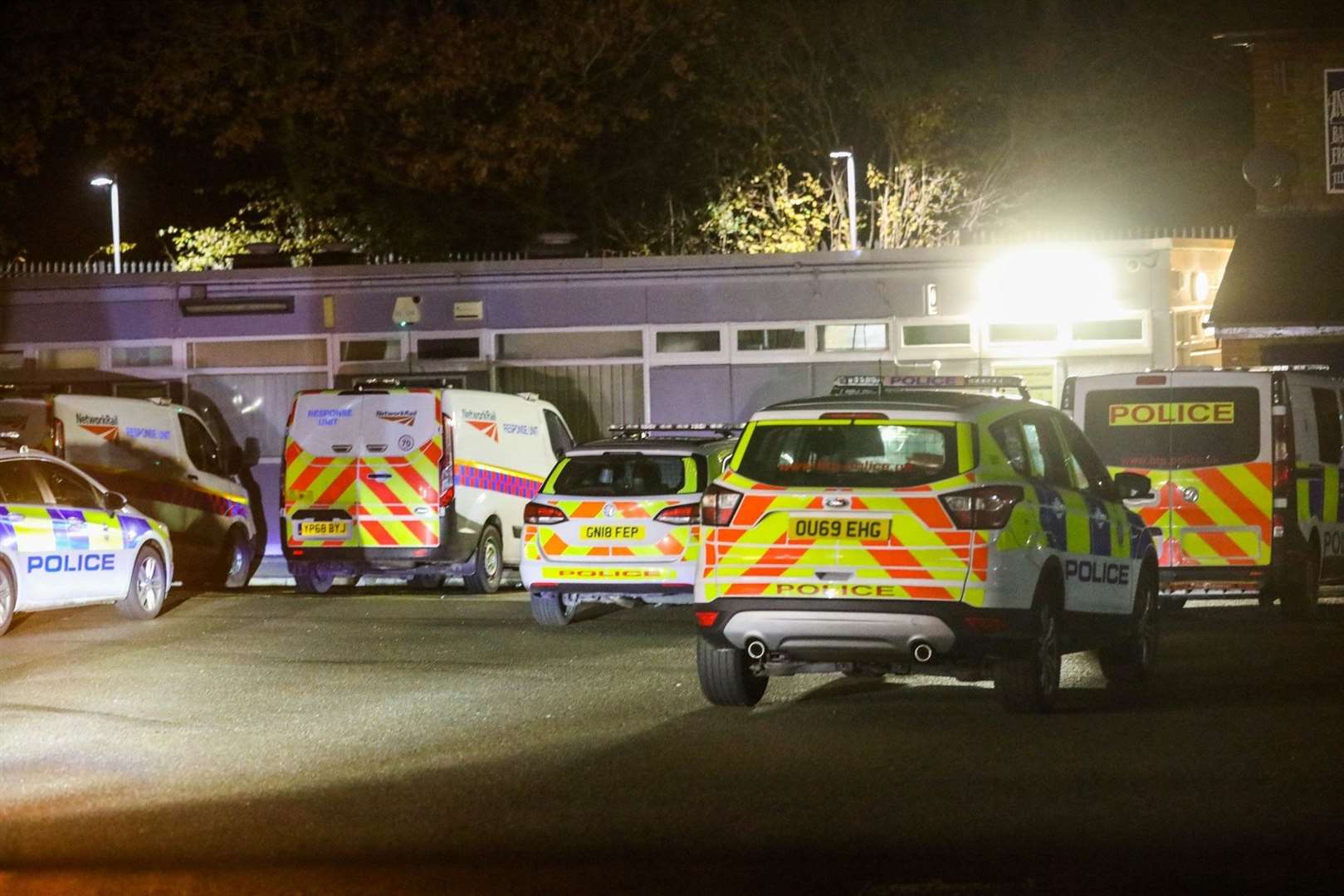 A body was found on the tracks near Meopham leading to cancellations between Swanley and Rochester. Picture: UKNIP