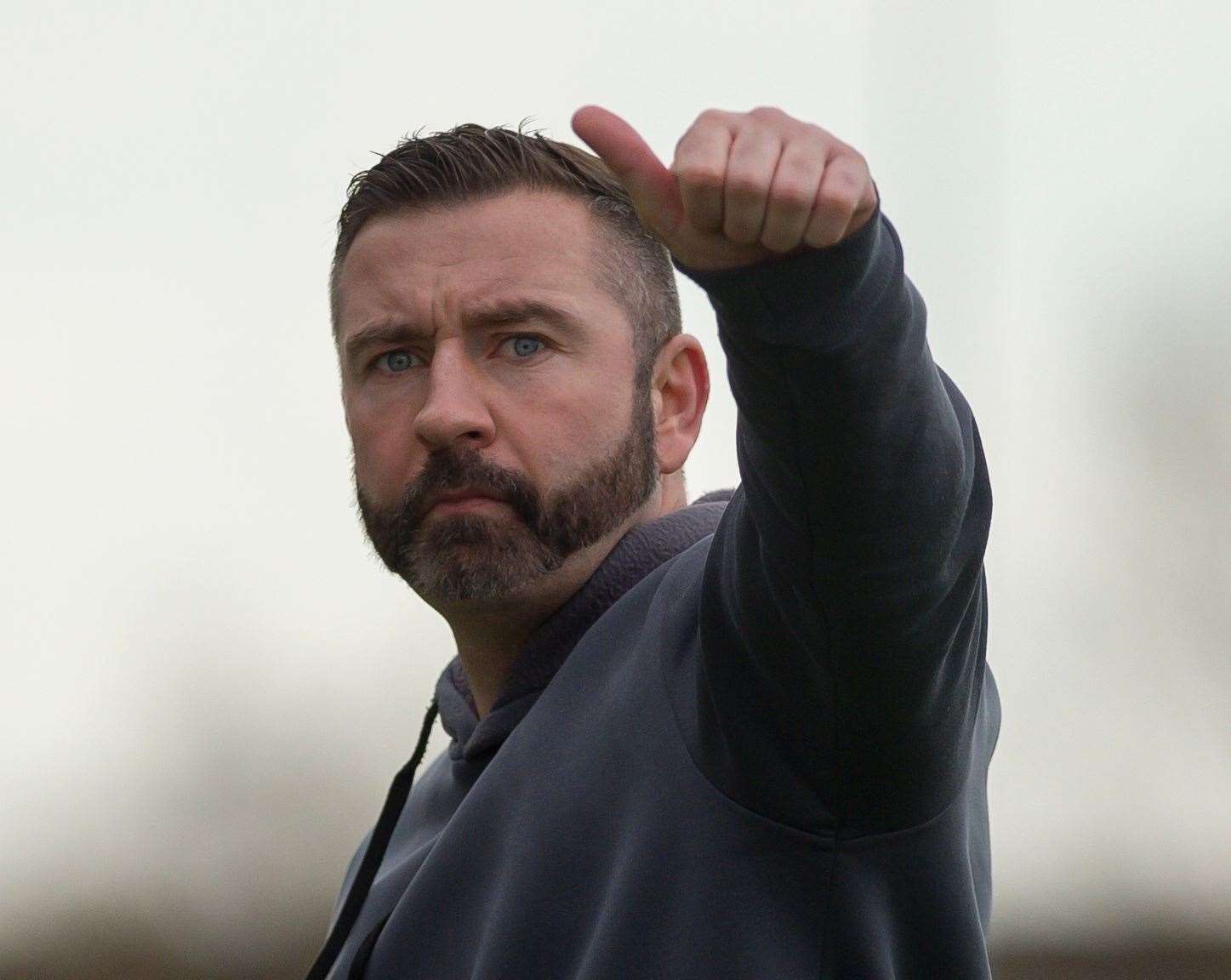 Sittingbourne manager Ryan Maxwell. Picture: Ian Scammell