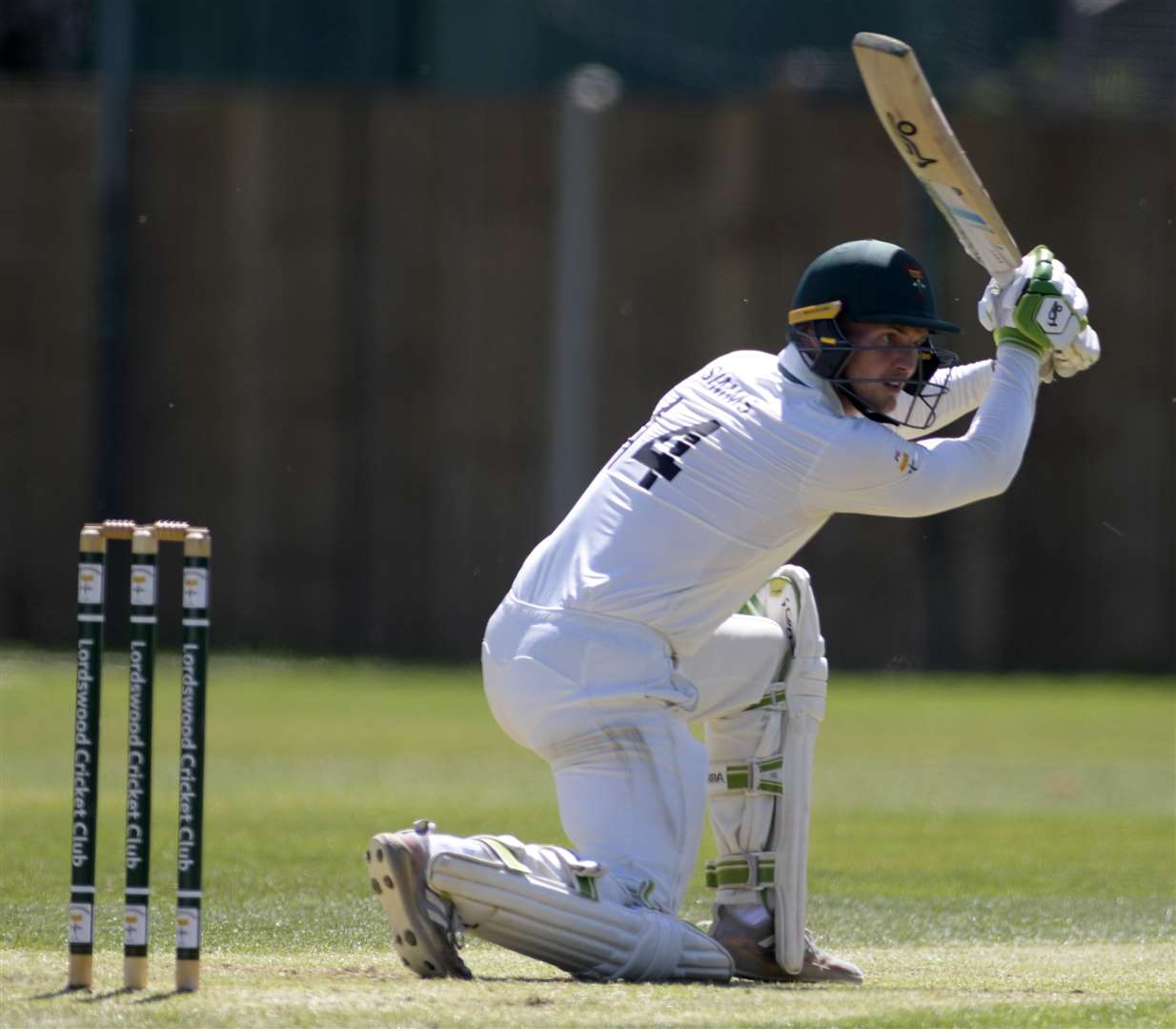 Linden Lockhart scored 22 in Lordswood's defeat to Bickley Park. Picture: Barry Goodwin (56690806)