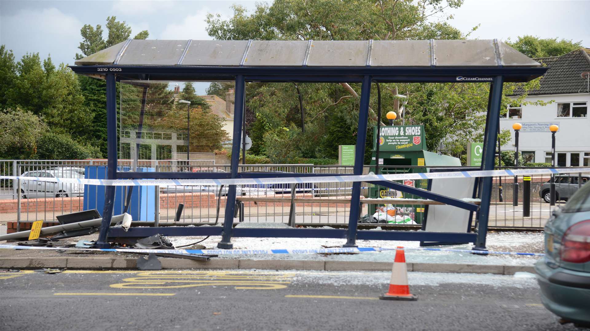 The bus stop is near Waitrose. Picture: Gary Browne