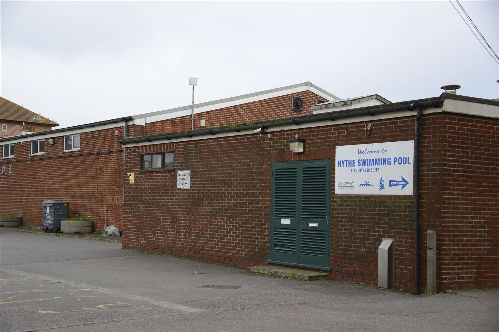 Hythe Swimming Pool is closed after damage by Storm Katie