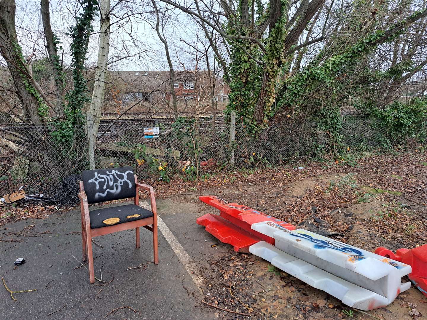 Some neighbours feel the unused Station Road West car park has attracted anti-social behaviour