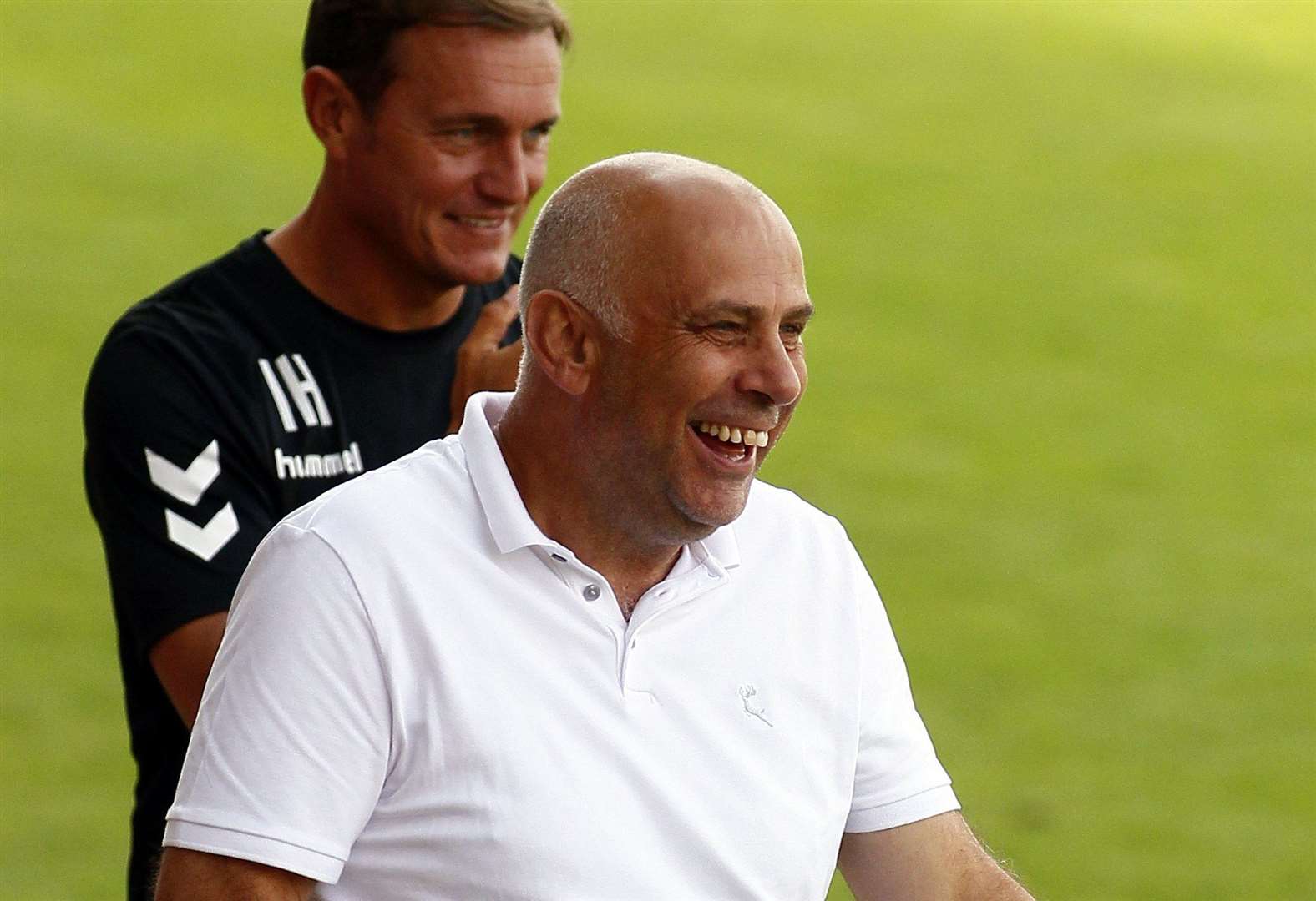 Ebbsfleet manager Garry Hill Picture: Sean Aidan