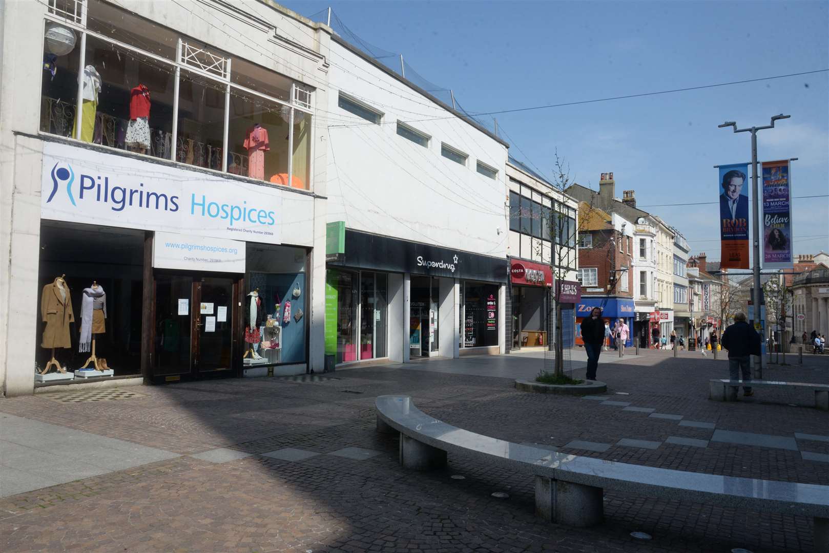 Folkestone town centre. Picture: Chris Davey