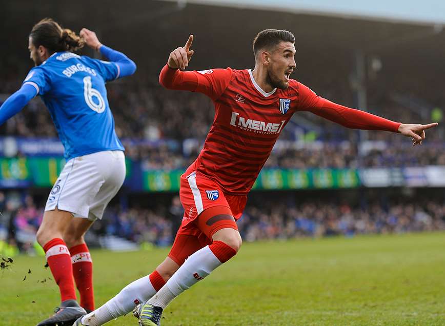 Conor Wilkinson got the fightback started with the equaliser Picture: Ady Kerry