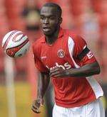 Charlton defender Kelly Youga hit the bar in the second half